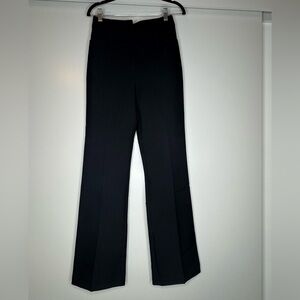 OAK + FORT Black Wide Slit Leg Pants